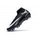 Nike Mercurial Superfly X Elite SG Pro Noir Bleu Givré