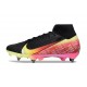 Nike Mercurial Superfly X Elite SG Pro Noir Jaune Rouge Vert