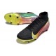 Nike Mercurial Superfly X Elite SG Pro Noir Jaune Rouge Vert