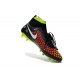 Crampons de Foot Nike Magista Obra FG ACC Homme Noir Vert Rouge