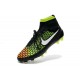 Crampons de Foot Nike Magista Obra FG ACC Homme Noir Vert Rouge