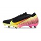 Nike Zoom Mercurial Vapor 16 Elite SG Pro Noir Jaune Rouge Vert
