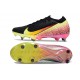 Nike Zoom Mercurial Vapor 16 Elite SG Pro Noir Jaune Rouge Vert