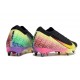 Nike Zoom Mercurial Vapor 16 Elite SG Pro Noir Jaune Rouge Vert