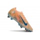 Nike Zoom Mercurial Vapor 16 Elite SG Pro KM Orange Bleu