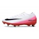Nike Zoom Mercurial Vapor 16 Elite SG Pro Blanc Rouge Noir