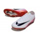 Nike Zoom Mercurial Vapor 16 Elite SG Pro Blanc Rouge Noir