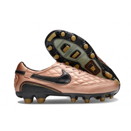 Crampons Nike Tiempo Legend 10 Elite FG R10 Or Noir