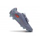 Crampons Nike Tiempo Legend 10 Elite FG Bleu Eclipse Noir