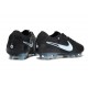 Crampons Nike Tiempo Legend 10 Elite FG Noir Bleu Givré