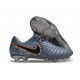 Crampons Nike Tiempo Legend 10 Elite FG Bleu Eclipse Orange
