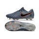 Crampons Nike Tiempo Legend 10 Elite FG Bleu Eclipse Orange