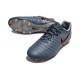 Crampons Nike Tiempo Legend 10 Elite FG Bleu Eclipse Orange