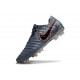 Crampons Nike Tiempo Legend 10 Elite FG Bleu Eclipse Orange
