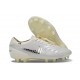 Crampons Nike Tiempo Legend 10 Elite FG Blanc Argent