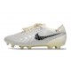 Crampons Nike Tiempo Legend 10 Elite FG Blanc Argent