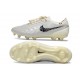 Crampons Nike Tiempo Legend 10 Elite FG Blanc Argent