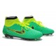 Crampons de Foot Nike Magista Obra FG ACC Homme Vert