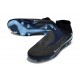 Chaussure de football Nike Phantom 6 High Elite FG Noir Bleu