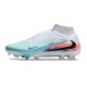 Chaussure de football Nike Phantom 6 High Elite FG Bleu Blanc Orange