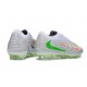 Crampons Nike Phantom 6 Low Elite FG X EAFC Blanc Cramoisi Vif