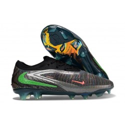 Crampons Nike Phantom 6 Low Elite FG X EAFC Noir Cramoisi Vif