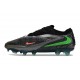 Crampons Nike Phantom 6 Low Elite FG X EAFC Noir Cramoisi Vif