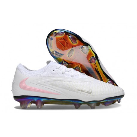 Nike Phantom 6 Low Elite FG Nouveau Blanc Rose