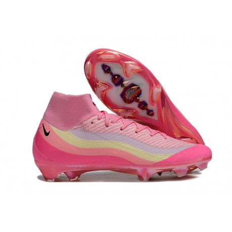 Crampons Nike Mercurial Superfly 10 Elite FG AM 95 Rose