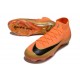 Crampons Nike Mercurial Superfly 10 Elite FG Orange Noir Or