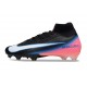 Crampons Nike Mercurial Superfly 10 Elite FG Noir Blanc Rose