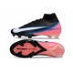 Crampons Nike Mercurial Superfly 10 Elite FG Noir Blanc Rose