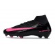 Crampons Nike Mercurial Superfly 10 Elite FG Noir Rose