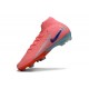 Crampons Nike Mercurial Superfly 10 Elite FG Rose Bleu