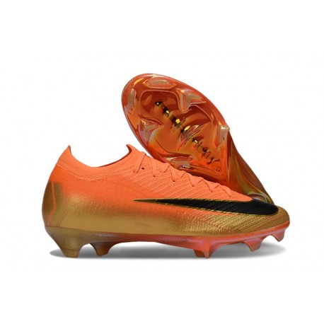 Nike Air Zoom Mercurial Vapor 16 Elite FG Orange Or Noir