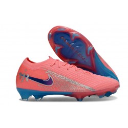 Chaussures Nike Mercurial Vapor XVI Elite FG Rose Bleu