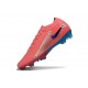 Chaussures Nike Mercurial Vapor XVI Elite FG Rose Bleu