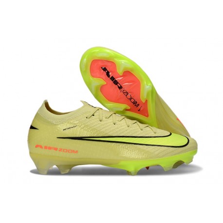 Chaussures Nike Mercurial Vapor XVI Elite FG Limelight Volt Hyper Cramoisi
