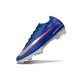 Chaussures Nike Mercurial Vapor XVI Elite FG Bleu Argent Rose