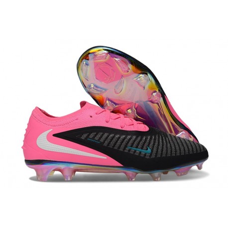 Nike Phantom 6 Low Elite FG Nouveau Noir Rose