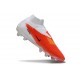 Chaussure de football Nike Phantom 6 High Elite FG Rouge Blanc
