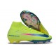 Crampons Nike Mercurial Superfly 10 Elite FG Limelight Volt Bleu