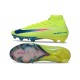 Crampons Nike Mercurial Superfly 10 Elite FG Limelight Volt Bleu