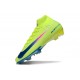 Crampons Nike Mercurial Superfly 10 Elite FG Limelight Volt Bleu