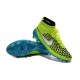 Crampons de Foot Nike Magista Obra FG ACC Homme Vert Bleu Blanc