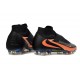 Chaussure de football Nike Phantom 6 High Elite FG Noir Orange