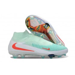 Chaussure de football Nike Phantom 6 High Elite FG Pistachio Frost Rouge