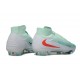 Chaussure de football Nike Phantom 6 High Elite FG Pistachio Frost Rouge