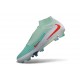 Chaussure de football Nike Phantom 6 High Elite FG Pistachio Frost Rouge