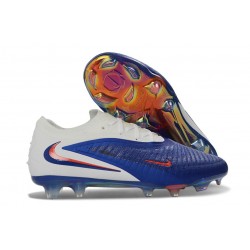 Nike Phantom 6 Low Elite FG Nouveau Bleu Rapide Blanc